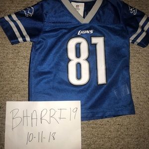 Detroit Lions 81 Jersey